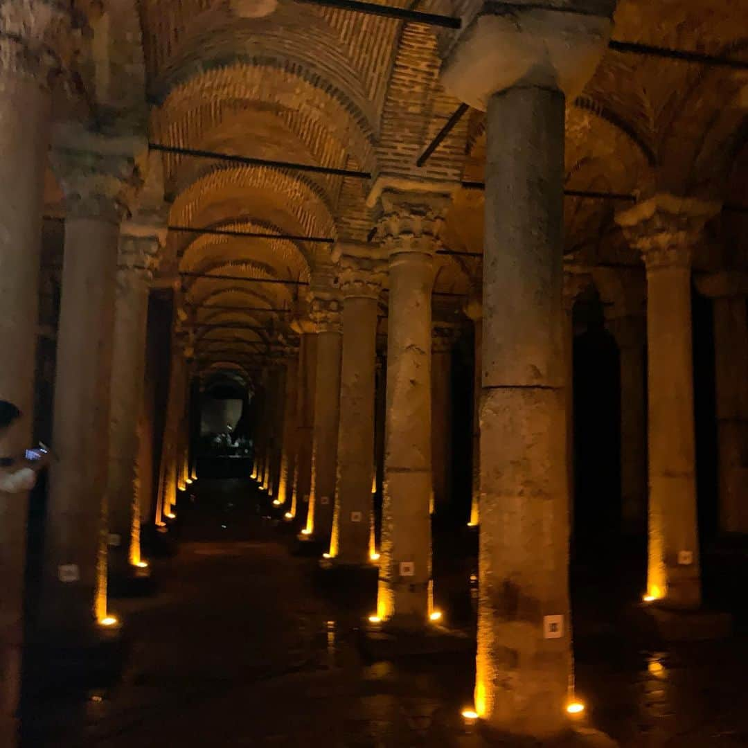 ボニー・モーガンさんのインスタグラム写真 - (ボニー・モーガンInstagram)「Istanbul’s Basilica Cistern (6th century) and Medusa Head Column #istanbul #notconstantinople #adventuresofbendybonnie #shenanigans #basilicacistern #medusa #headtohead #twoheadsarebetterthanone #thatsalotofbricks #tripofalifetime #bendybonnie」6月19日 19時02分 - bendybonnie