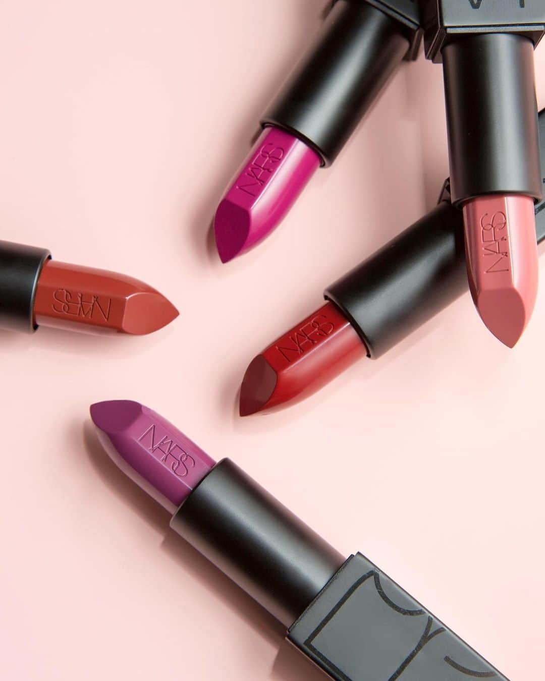 NARSさんのインスタグラム写真 - (NARSInstagram)「One for every look. Audacious Lipstick in Kate, Catherine, Janet, Shirley, and Brigitte.」6月20日 6時12分 - narsissist