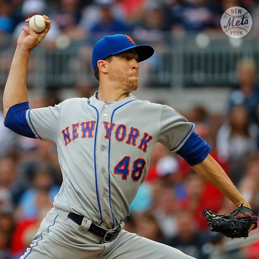 ニューヨーク・メッツさんのインスタグラム写真 - (ニューヨーク・メッツInstagram)「Jacob deGrom put on a pitching clinic last night. 🐐 #Mets #LGM #deGrominant」6月20日 6時05分 - mets