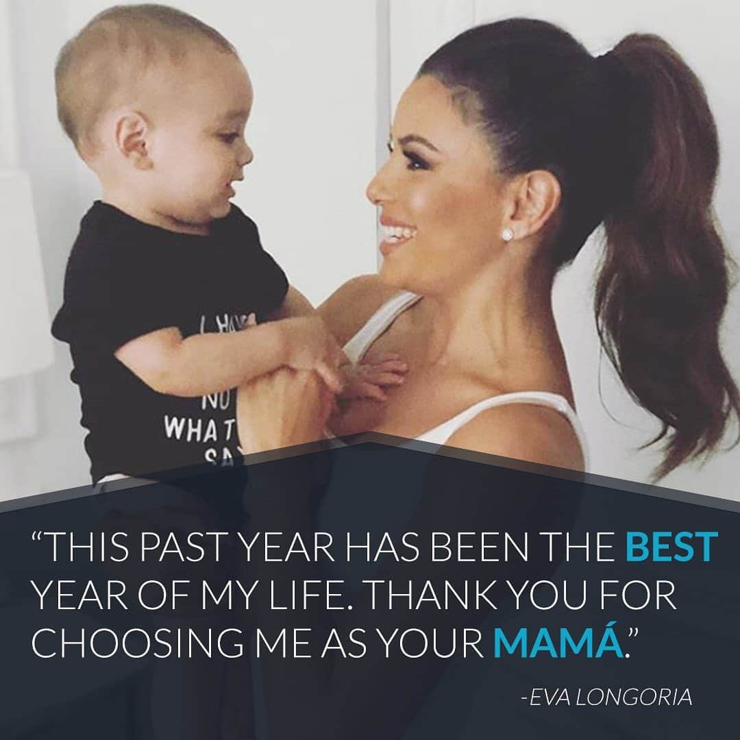 E! Onlineさんのインスタグラム写真 - (E! OnlineInstagram)「It's been one year since Eva Longoria gave birth to baby Santiago and we're desperate (housewives) for more of their mother-son moments. 💕 (📷: @evalongoria)」6月20日 4時54分 - enews