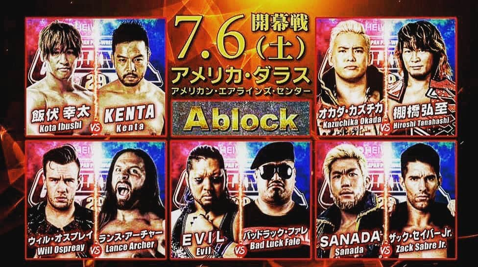 ランス・アーチャーさんのインスタグラム写真 - (ランス・アーチャーInstagram)「On July 6th at the AAC in Dallas Texas. @njpw1972 @njpwglobal G1 Climax 29 Opening day!  I will whoop @willospreay Old School TX Style! #g1climax #njpw #everybodydies」6月19日 21時14分 - lance_hoyt