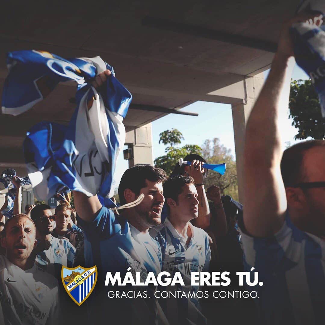 マラガCFさんのインスタグラム写真 - (マラガCFInstagram)「Málaga eres TÚ 💙」6月19日 21時27分 - malagacf