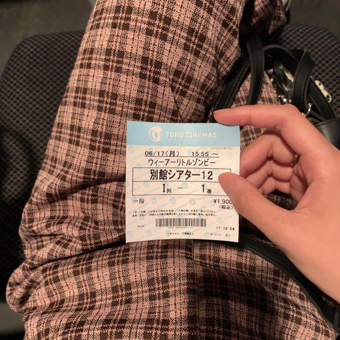 藤田日和のインスタグラム：「🎬 #ウィーアーリトルゾンビーズ」