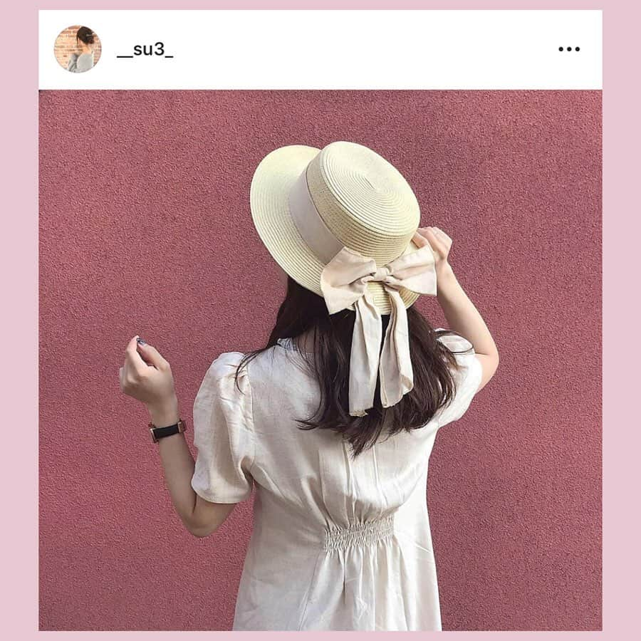 bis_web bis [ビス] さんのインスタグラム写真 - (bis_web bis [ビス] Instagram)「﻿ ﻿ June 19, Wednesday﻿ ﻿ ﻿ 👒﻿ ﻿ ﻿ この夏のマストバイといえば﻿ " 麦わら帽子 "﻿ みんなはもうゲットした？﻿ ﻿ 今年のトレンドは、﻿ リボンが太めの麦わら帽子。﻿ ﻿ ストローハットやカンカン帽も人気！﻿ ﻿ おしゃれしながら陽差しもシャットアウトできるよ♡﻿ みんなが持っている麦わら帽子も﻿ @bis_web / #bis_web﻿ のタグ付けをして投稿してね💭﻿ ﻿ ﻿ ﻿ ﻿ #麦わら帽子﻿ #帽子 #カンカン帽 #リボン #instalove #夏 #トレンド #ファッション #マストバイ #ガーリー #ストローハット #ハット #コーデ #コーディネート #きょこ #ootd #ワンピース #ブラウス #帽子 #古着 #ヴィンテージ #vintage #bis_web #👒」6月19日 22時14分 - bis_web