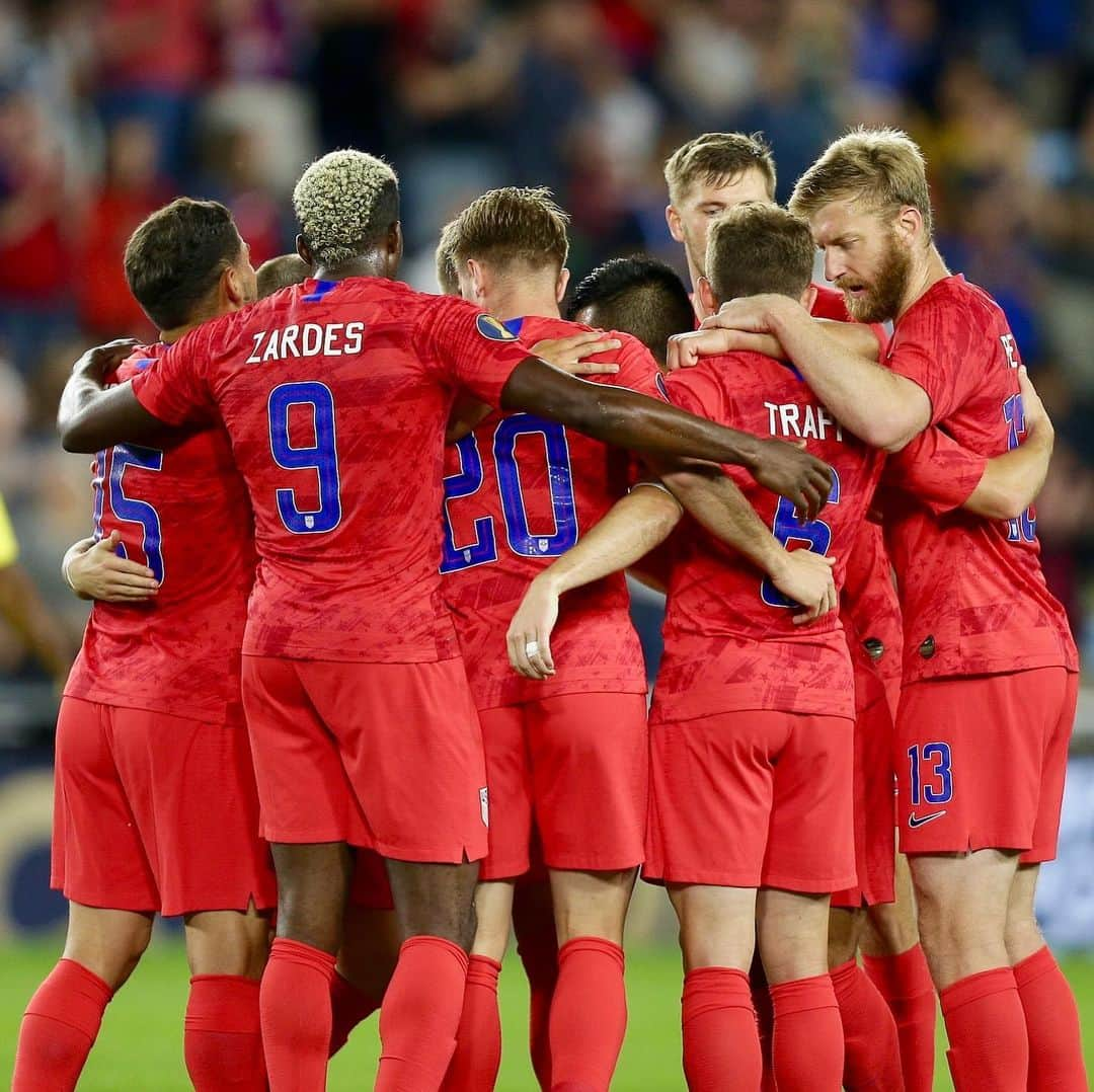 サッカー アメリカ代表チームさんのインスタグラム写真 - (サッカー アメリカ代表チームInstagram)「🙌 Nice win to begin #GoldCup2019! More photos from last night’s 4-0 win vs. 🇬🇾.」6月19日 23時39分 - usmnt