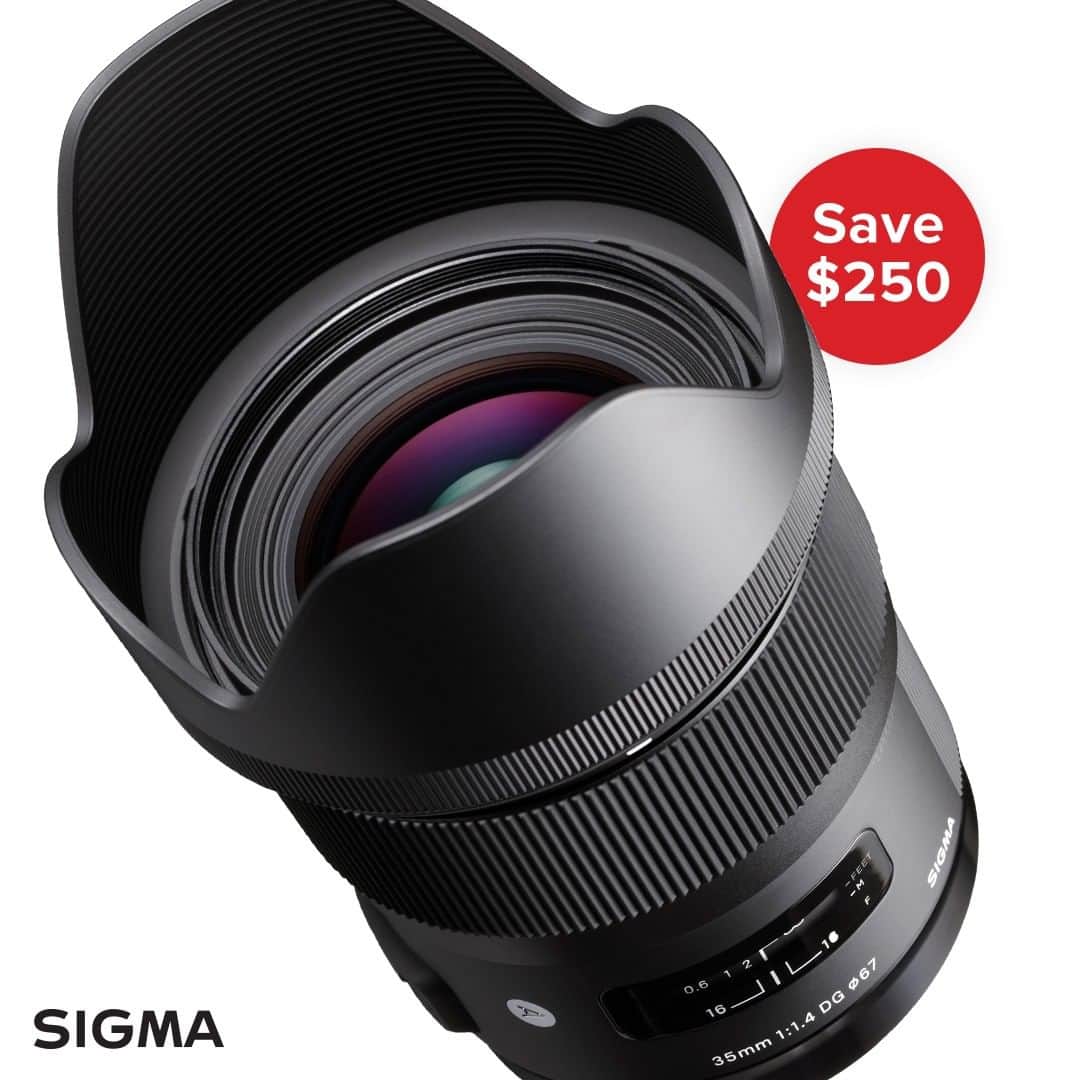 Sigma Corp Of America（シグマ）さんのインスタグラム写真 - (Sigma Corp Of America（シグマ）Instagram)「For a super limited time save $250 on the best-selling 35mm | Art lens.* *US Authorized Dealers Only. Through 6/24/19. Visit Sigmaphoto.com for details.」6月19日 23時33分 - sigmaphoto