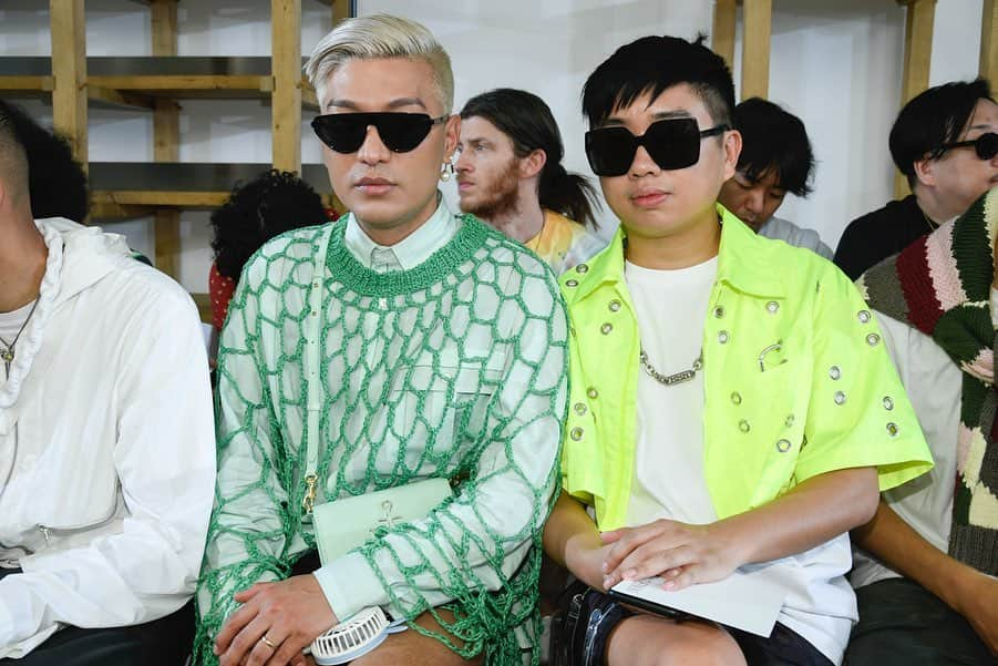 JWアンダーソンさんのインスタグラム写真 - (JWアンダーソンInstagram)「Some of our favourite mates seated front row at the #SS20 show. Thanks for stopping by. #PFW」6月19日 23時42分 - jw_anderson