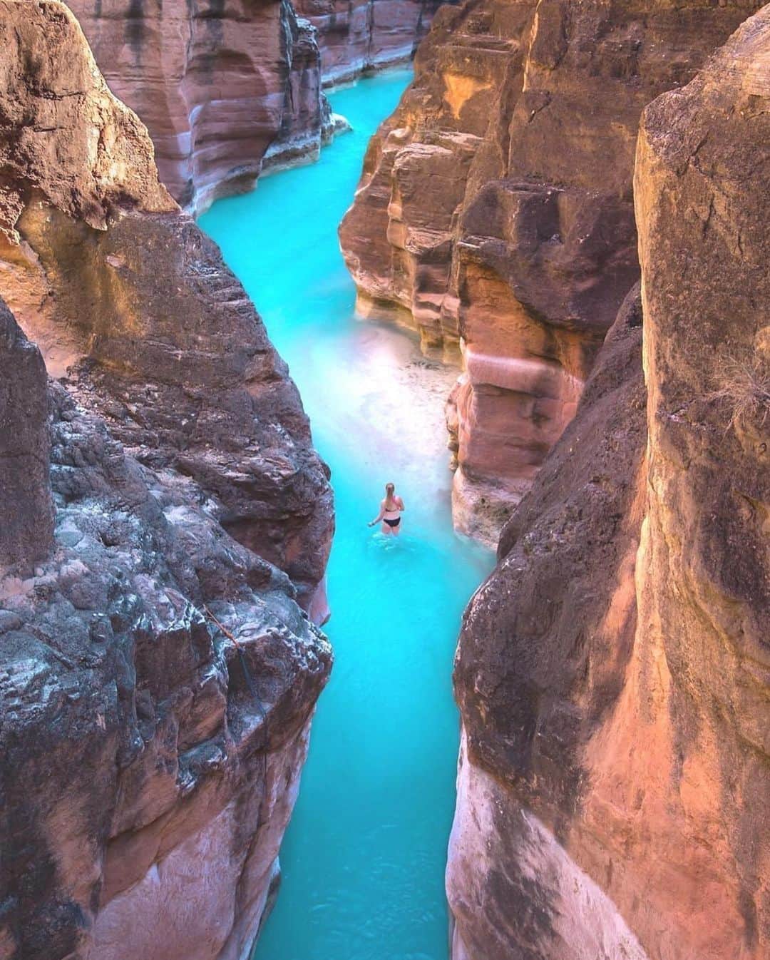 Wonderful Placesさんのインスタグラム写真 - (Wonderful PlacesInstagram)「Havasupai Indian Reservation - Arizona ✨❤️❤️❤️✨ . Pictures by ✨✨@katiey22✨✨ #wonderful_places for a feature ❤️」6月20日 0時15分 - wonderful_places