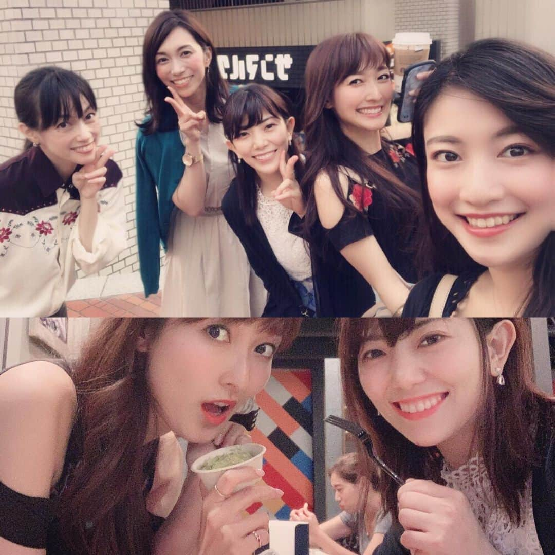 大澤有紗さんのインスタグラム写真 - (大澤有紗Instagram)「ふぁみりぃ♥️ #ヴィヴィアン #渋谷で５時  佐伯さんにお会い出来たのが嬉しくて、手を振ってくれた佐伯さんを見つけた瞬間、一目散に小躍りしながら近づいていってしまったわけでした😳 離れ難く…あやさんとはアボカドを食しました🥑 優しさの塊で出来ている先輩方、 好きです。大好きです。以上です。 @hinakosaeki  @ayaka88ayaya  @sumie462  @maomao0301_official  #yummy #ケサディーヤ  @guzmanygomezjp」6月20日 0時31分 - arisa_osawa_official