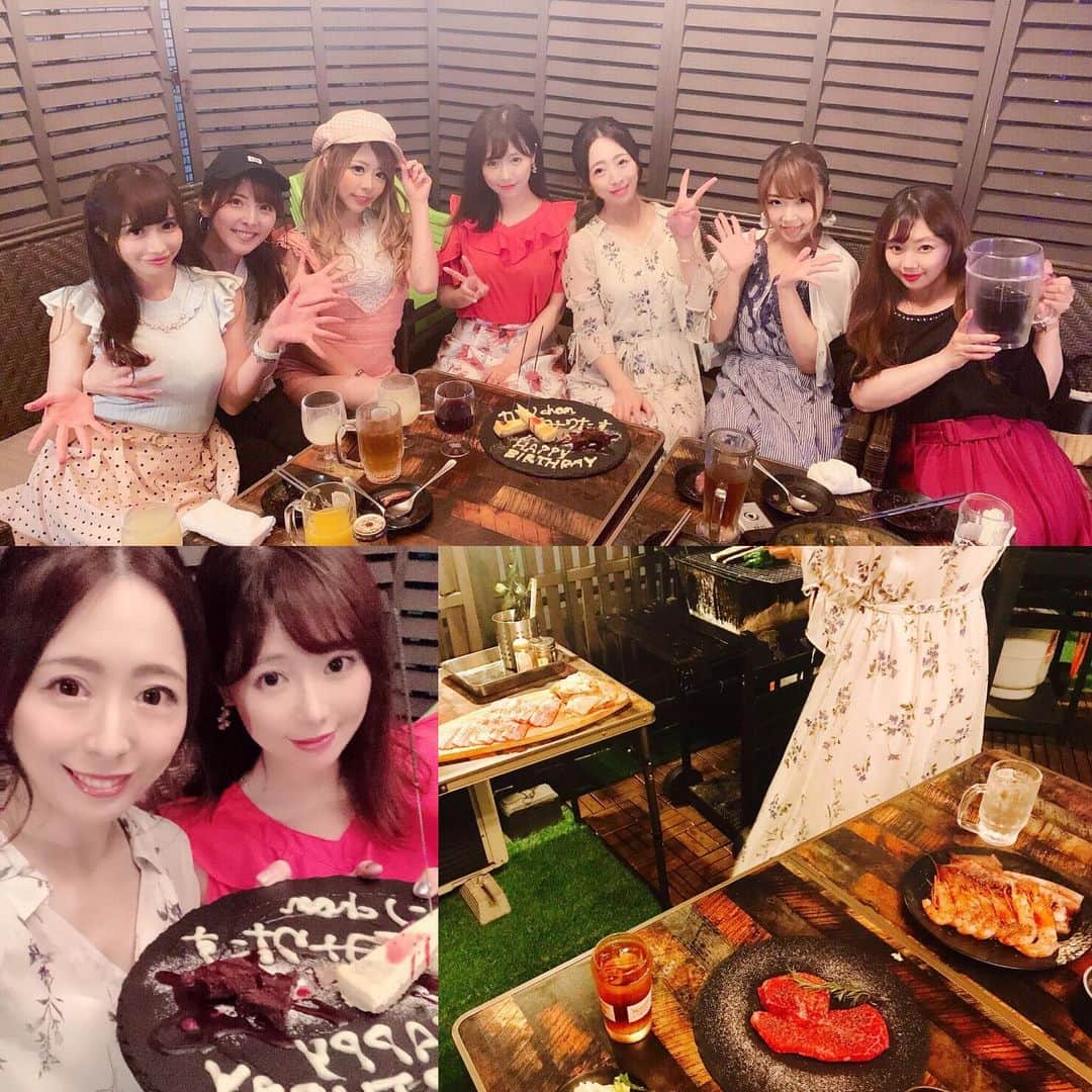 武田華恋さんのインスタグラム写真 - (武田華恋Instagram)「#bbq #焼肉 #黒毛和牛 #誕生日 #ありがとう #instafood #女子会 #肉 #me #happy #」6月20日 0時25分 - karen.takeda