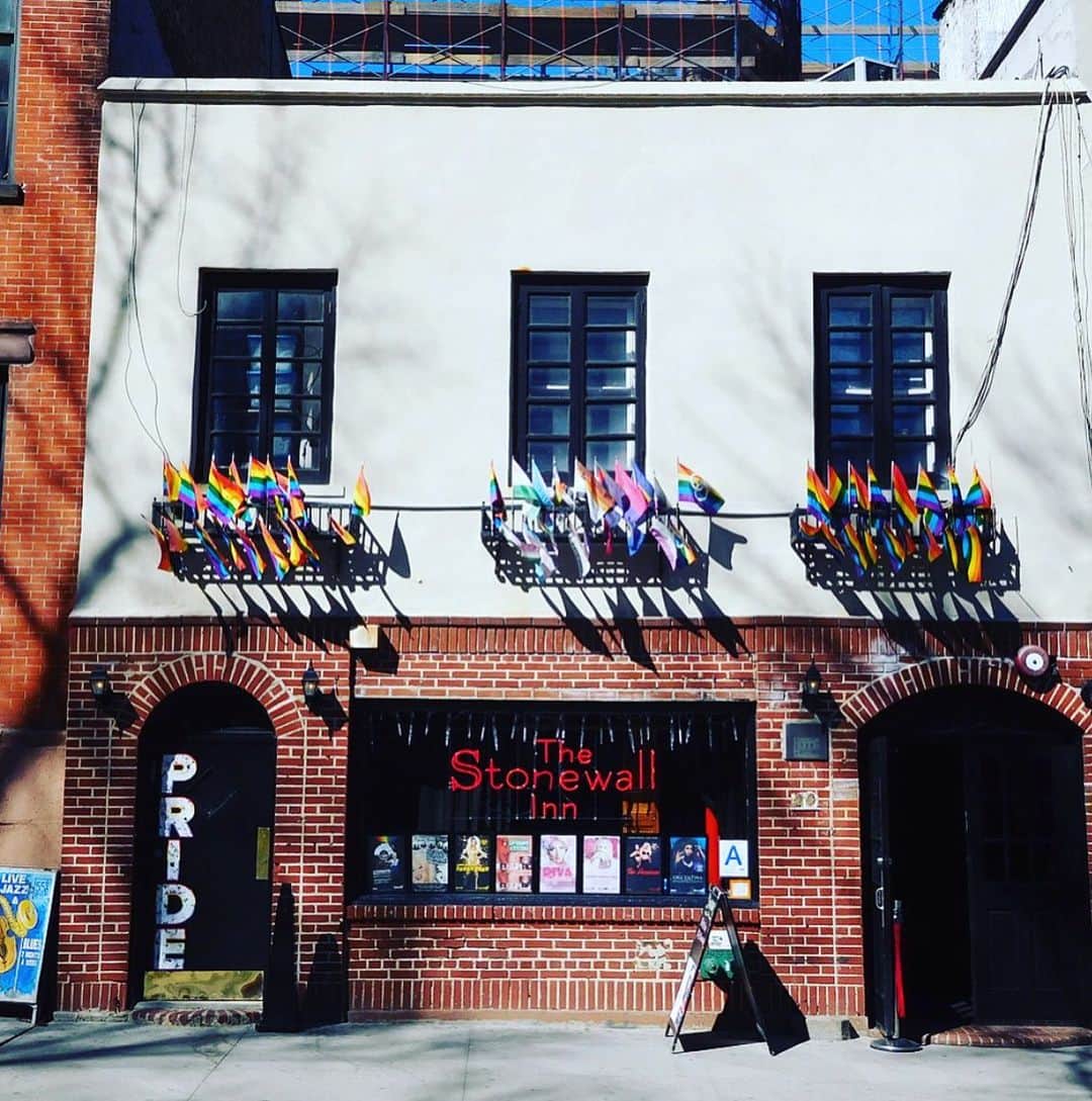 のインスタグラム：「The Stonewall Inn on Christopher St. in Greenwich Village, Manhattan captured by @hasinct  #bondno9 #bondno9ny #newyork #newyorkcity #nyc #timessquare #nycpride #pride #lgbtq #worldpride #worldpride2019 #fragrance #perfume #love」