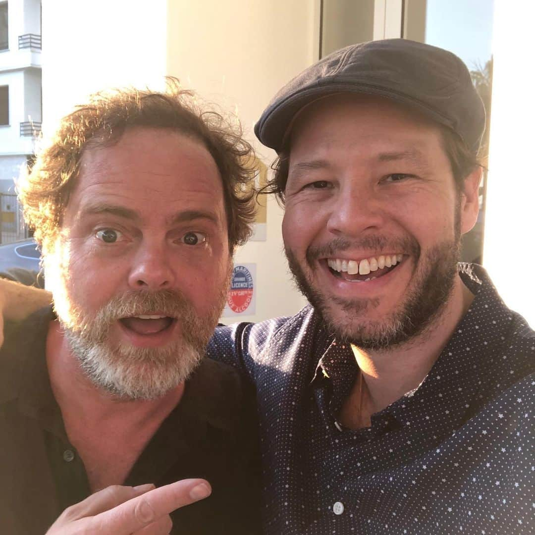 レイン・ウィルソンさんのインスタグラム写真 - (レイン・ウィルソンInstagram)「In France I met the guy @IkeBarinholtz from that amazing show “The Morgan Project.” (@MindyKaling)」6月20日 1時51分 - rainnwilson