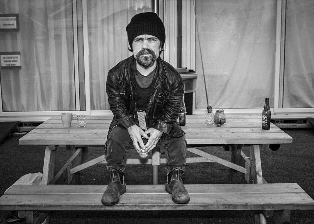 ピーター・ディンクレイジのインスタグラム：「“I think actors get too comfortable. I like being uncomfortable as an actor because it keeps you alive.” - Peter Dinklage  Photographer: @grahammacindoe」