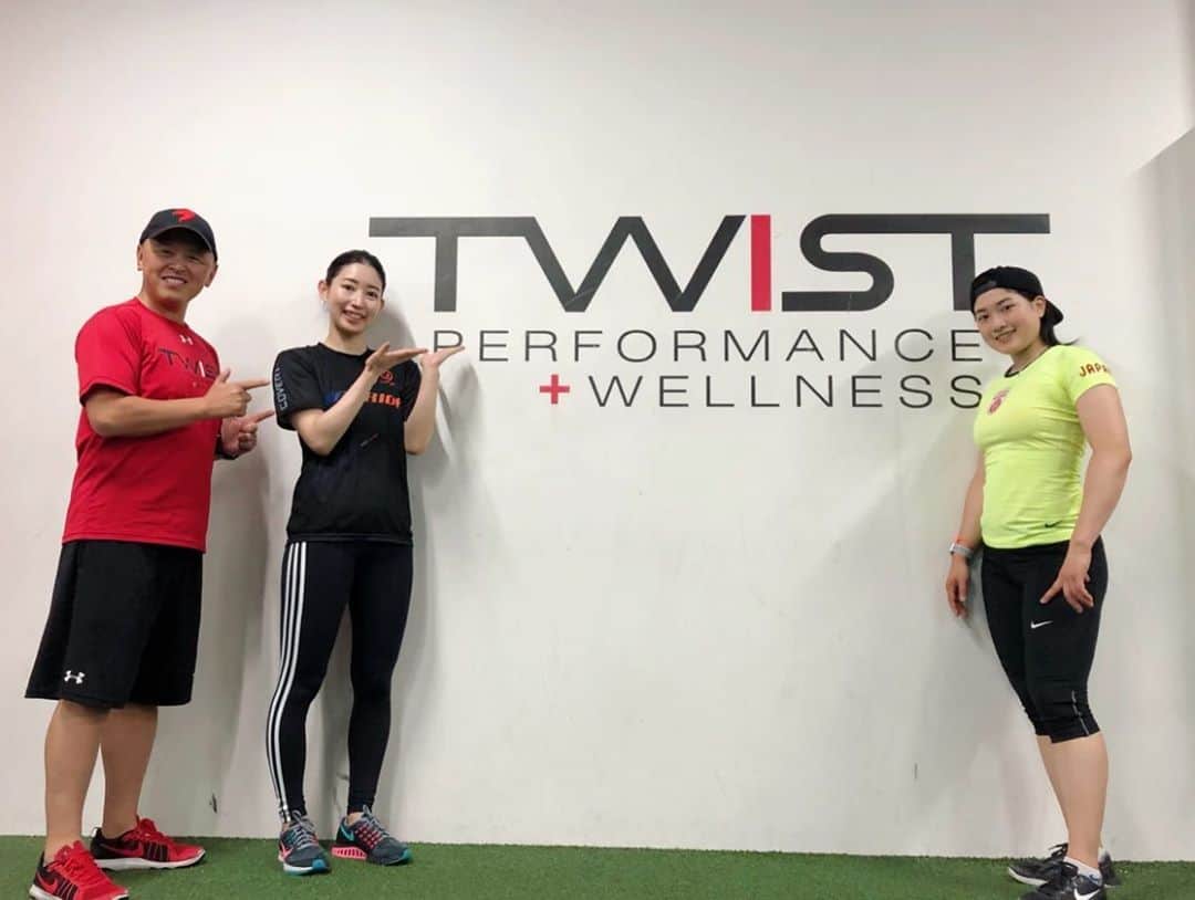 藤本那菜さんのインスタグラム写真 - (藤本那菜Instagram)「Twist with my sis🌸﻿﻿ 小柳さんとは中学生の頃、初めてトレーニングをみてもらってから今年で17年目🤭﻿ #twistsapporo」6月20日 2時11分 - nanafujimoto33