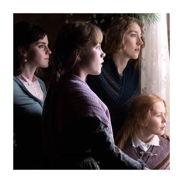 エマ・ワトソンのインスタグラム：「🌸 @littlewomenmovie」