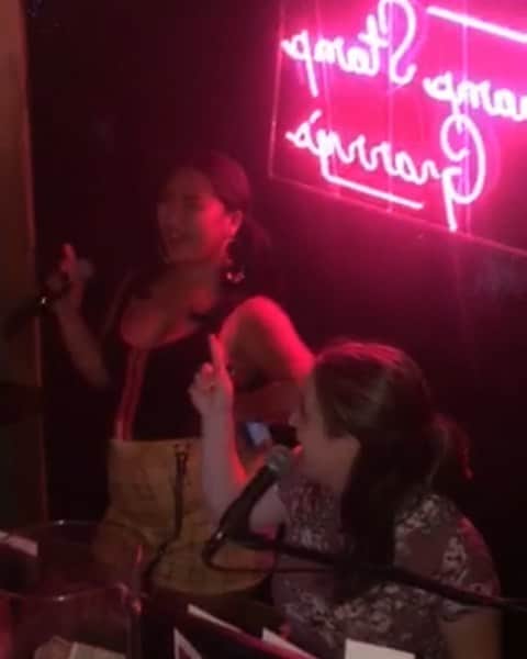 藤井美穂のインスタグラム：「@trampstampgrannys  I had too much fun!  What a cool place. @laurawileypiano made this night so  awesome !  Thanks for taking me here @saya_fujihara & @_lisakayyy 👕👗 @sheinofficial  #shein  Search ID: 665841 https://bit.ly/2G9HpOj  Search ID: 689853 https://bit.ly/2G7iPgS  Use the coupon code to enjoy shipping: mihofujiQ2  It is Extra 15% OFF any purchase for the whole site. (valid till 30th Jun)」