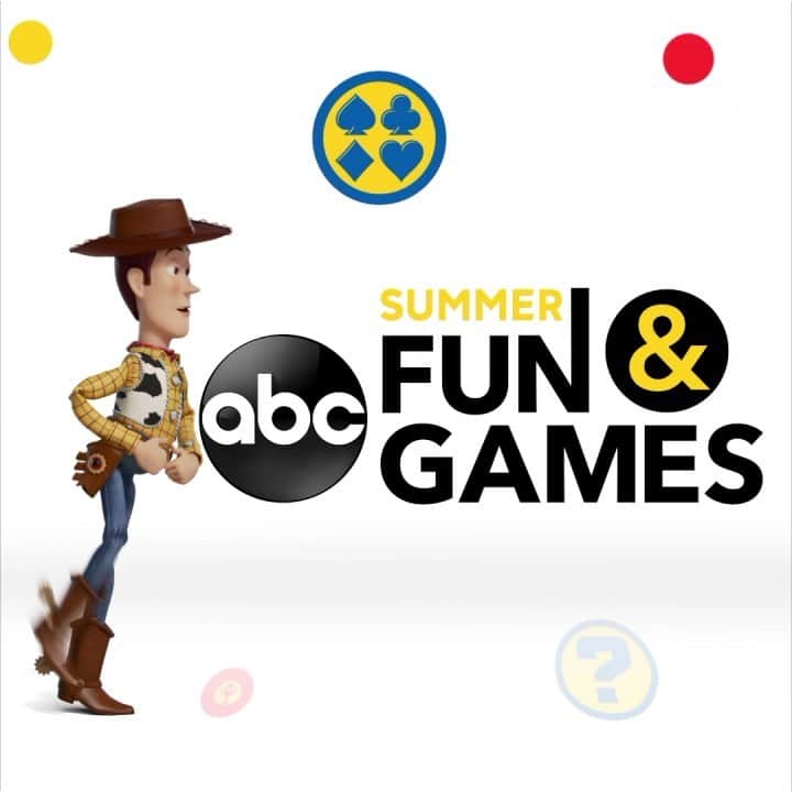 アメリカン・ブロードキャスティング・カンパニーのインスタグラム：「To Infinity and ____! #SummerFunAndGames will be back for more fun next Sunday, but we're ready to play with #ToyStory4 this Friday! @toystory」