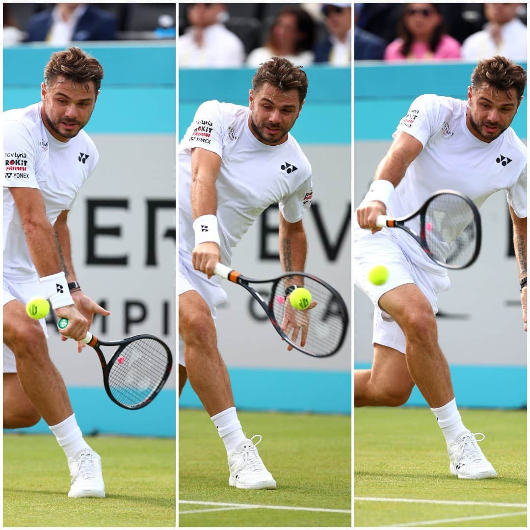 ATP World Tourさんのインスタグラム写真 - (ATP World TourInstagram)「Is this the best shot in tennis? 👀 Tag a mate who needs a BH like Stan 😉 @stanwawrinka85 | @fevertreechampionships」6月20日 7時33分 - atptour