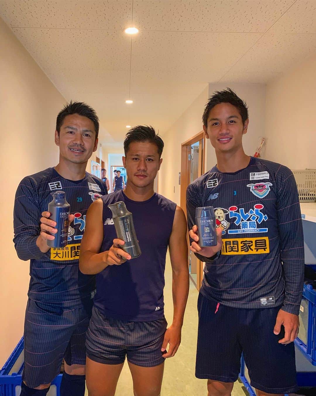 のインスタグラム：「愛用している #DHC  オススメは全身シャンプー^_^  札幌戦も応援よろしくお願いします‼️」