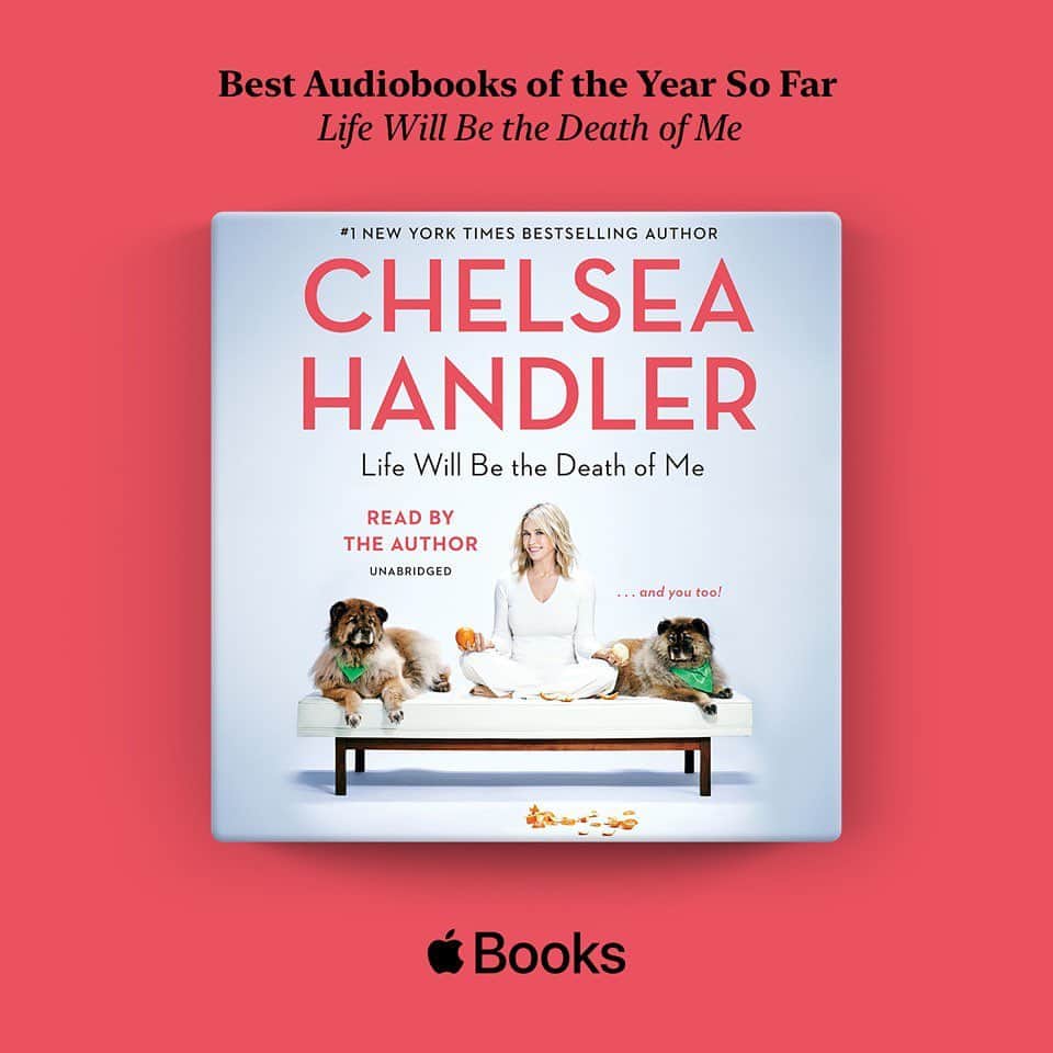 チェルシー・ハンドラーさんのインスタグラム写真 - (チェルシー・ハンドラーInstagram)「Thank you to everyone who has listened! 🍊🍊🍊 Life Will Be The Death of Me is included in Apples's picks for the Best Audiobooks of the Year! @applebooks #AppleBooks #BestAudiobooks @prhaudio」6月20日 10時50分 - chelseahandler