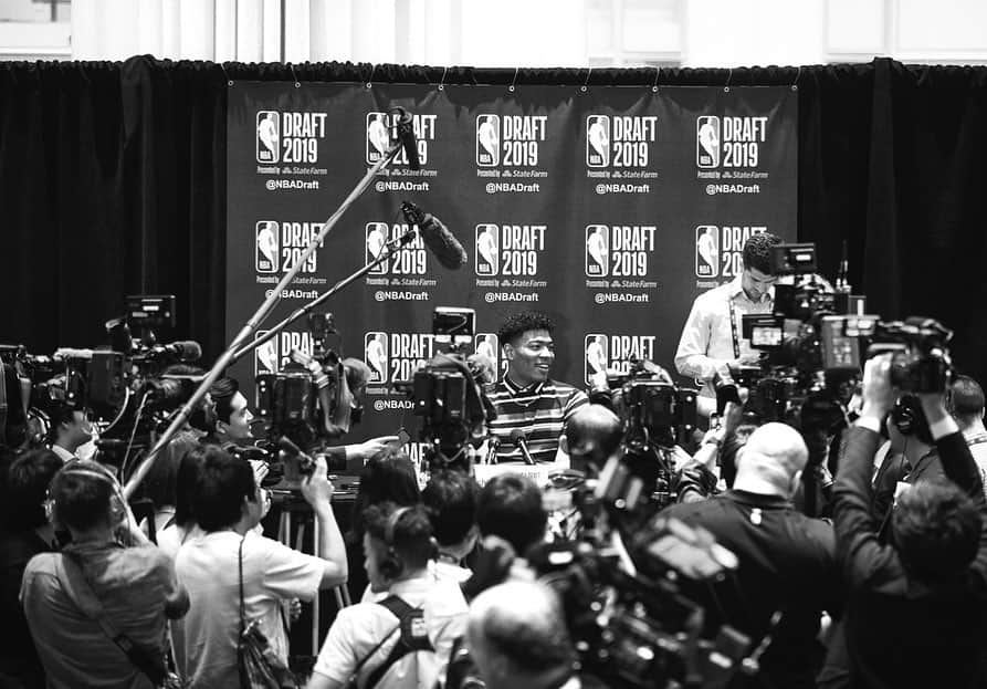 八村塁のインスタグラム：「NBA draft week🙏🏾」