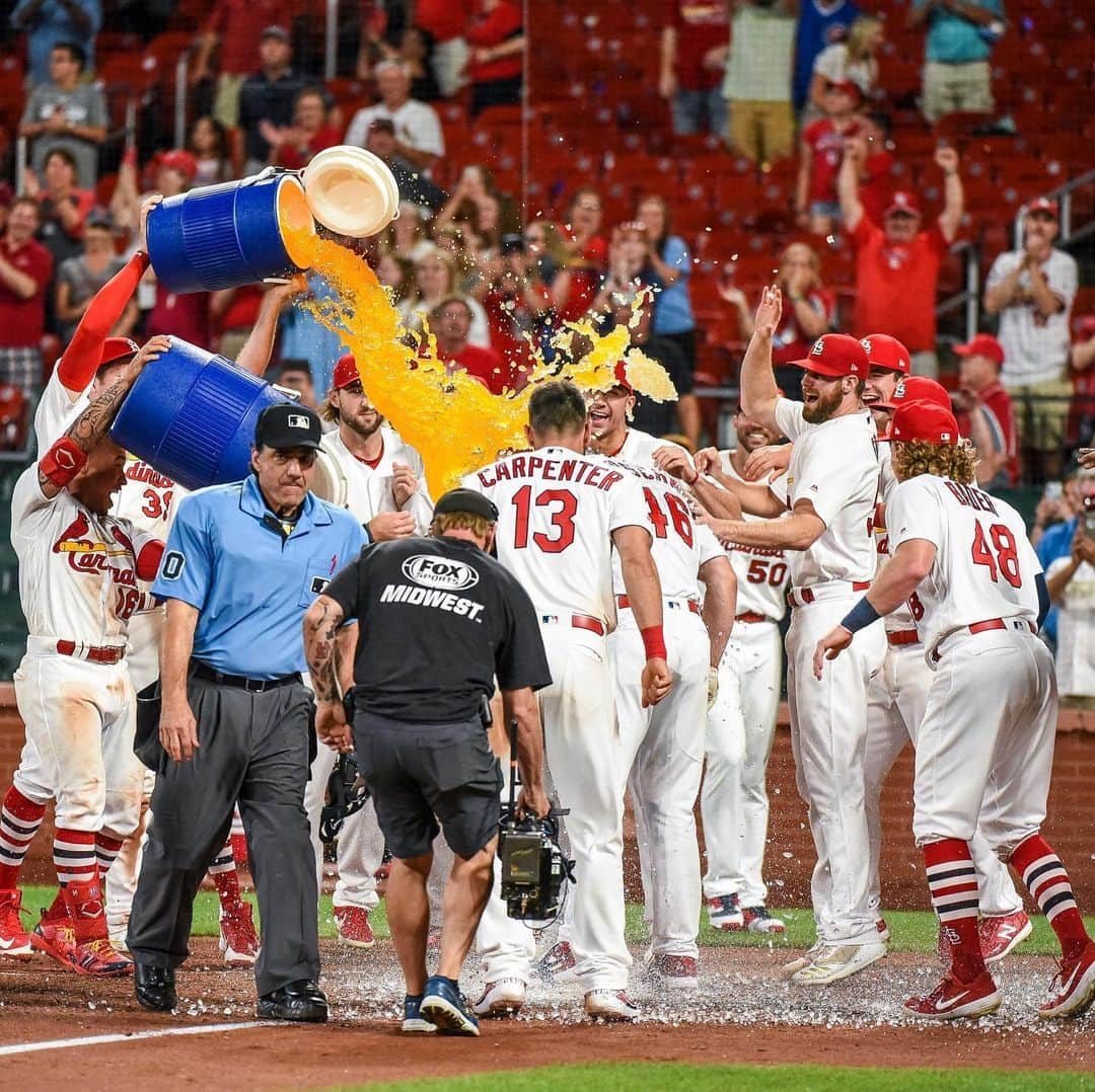 セントルイス・カージナルスさんのインスタグラム写真 - (セントルイス・カージナルスInstagram)「Paul Goldschmidt's first Cardinals walk-off! 🚨」6月20日 13時12分 - cardinals