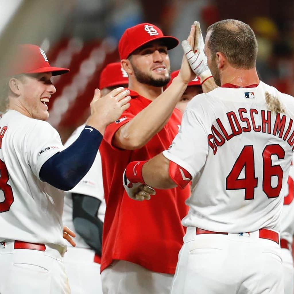 セントルイス・カージナルスさんのインスタグラム写真 - (セントルイス・カージナルスInstagram)「Paul Goldschmidt's first Cardinals walk-off! 🚨」6月20日 13時12分 - cardinals