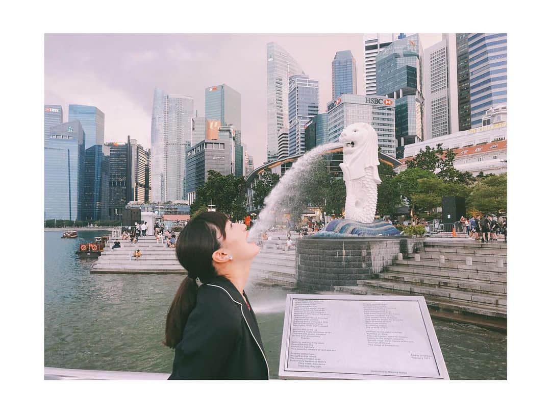 原口奈菜さんのインスタグラム写真 - (原口奈菜Instagram)「#水分補給 ♪  don't forget to stay hydrated！ #シンガポール #Singapore #去年の写真」6月20日 13時09分 - nanaharaguchi0813