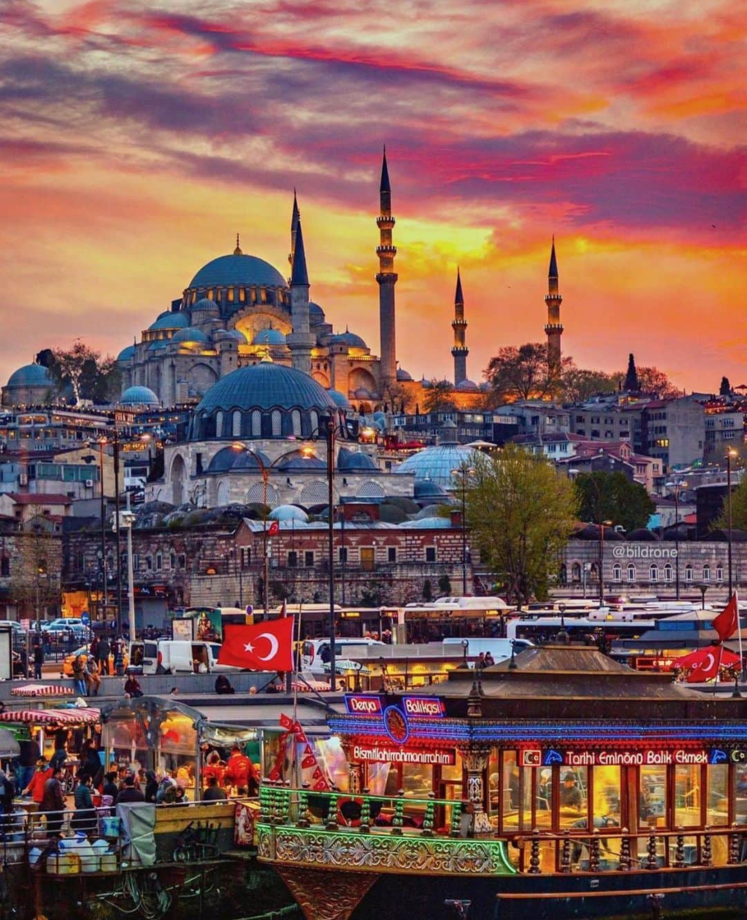 Wonderful Placesさんのインスタグラム写真 - (Wonderful PlacesInstagram)「Istanbul - Turkey ✨❤️❤️❤️✨ . Picture by ✨✨@bildrone✨✨ #wonderful_places for a feature ❤️」6月20日 13時50分 - wonderful_places