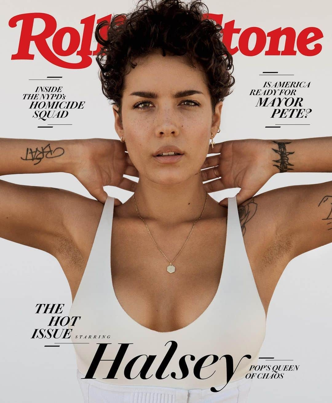 Halseyさんのインスタグラム写真 - (HalseyInstagram)「THE HOT ISSUE @rollingstone  Photographer: @paolakudacki Creative Content Director: @catrionaniaolain  Stylist: @thealexbadia  Make Up: @dendoll  Hair: @florido」6月20日 23時17分 - iamhalsey