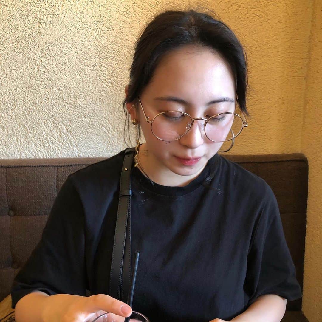渡辺くるみのインスタグラム：「上手に撮ってくれてありがとうマイフレンド。#タピオカ飲みたかった #justthrowback」