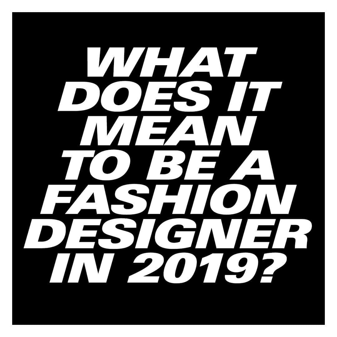 i-Dさんのインスタグラム写真 - (i-DInstagram)「What does it means to be a designer in 2019?⁣ 🤔  Leading fashion designers don’t just design clothes anymore – they often must act as politicians, environmental activists, and the curators of endless collaborations. They can even be DJs or popstars, too!⁣ ✍ ⁣ Let us know your thoughts on the role of designers today in the comments! 👇⁣ ⁣ Once you've had your say, hit the link in bio to read @osman_ahmed_'s thinkpiece on the issue.⁣ 🔗 ⁣」6月20日 23時55分 - i_d