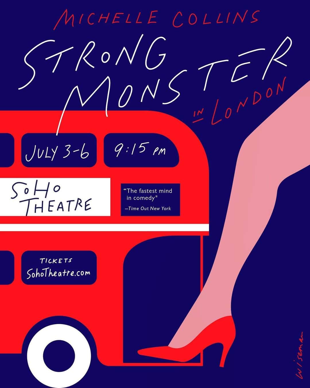 ミッチェル・コリンズさんのインスタグラム写真 - (ミッチェル・コリンズInstagram)「**PLEASE SHARE WITH YOUR UK FRIENDSsssssˢˢˢˢ** Two weeks until my solo show “Strong Monster” makes its London debut at the Soho Theatre July 3-6! And here’s a fun twist: it’s been moved up to 9:15PM!! Will be LOL when people show up 15 minutes late but #onlyme. I want to pack the room to the max, so if you could share/tweet/FB/messenger pidge @bmwiseman brilliant posters with your friends & loved ones I would be the most appreciative girl on the gram 🙏🏻 Go to the link in my bio or to SohoTheatre.com for reasonably priced tix!!! 🇬🇧❤️🇬🇧❤️🇬🇧❤️🇬🇧❤️」6月21日 0時24分 - michcoll
