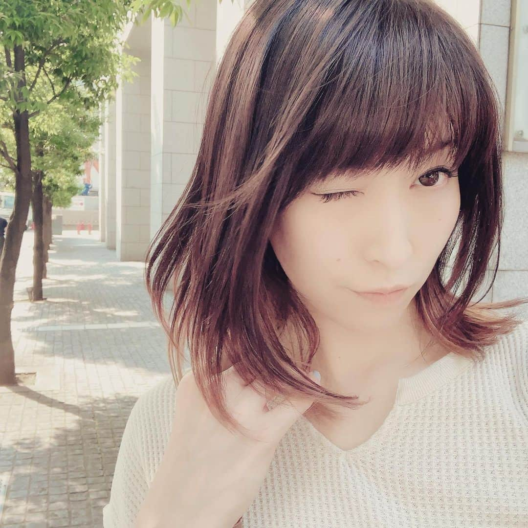 名塚佳織さんのインスタグラム写真 - (名塚佳織Instagram)「‎(ت) 色々終わったから ヘアカラーで 気分転換(◍⁃͈ᴗ•͈◍) 最高にHappy ₍₍ ◟(ˊ꒵ˋ♡)◞ ₎₎ 嬉しくて連写しちゃったw いい風吹いてる◟(ˊ꒵ˋ∗)◜∗.♪ #ヘアカラー #気分転換 #連写 #いい風 #Happy」6月21日 0時37分 - nazuka_kaori424