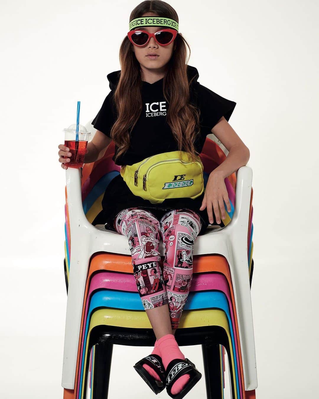 アイスバーグさんのインスタグラム写真 - (アイスバーグInstagram)「The Queen of style: the new Ice Iceberg Kids collection for #SS20 is full of colors and energy」6月20日 16時41分 - iceberg