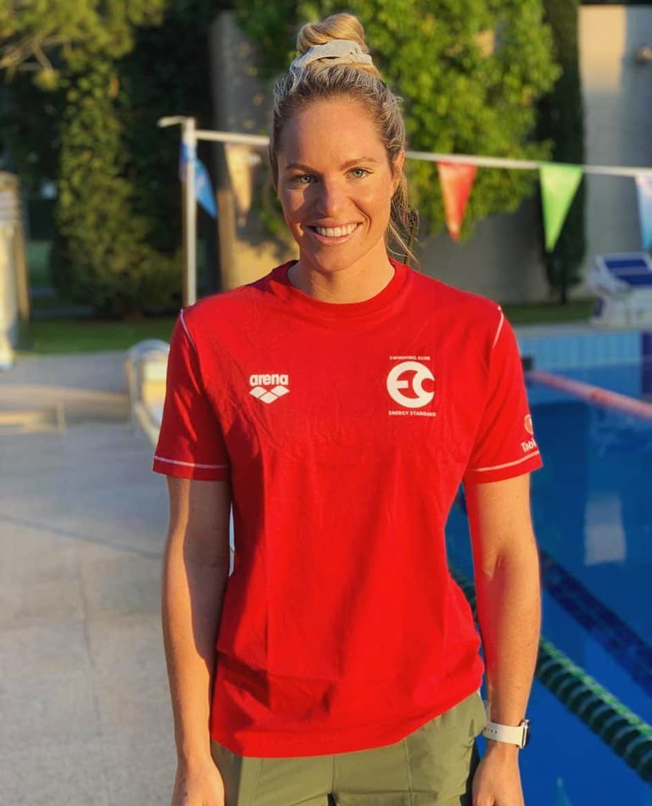 エミリー・シーボームのインスタグラム：「Team Energy Standard 💪🏼 Ready for ISL to begin!  #energystandard #turkey #isl2019 #iswimleague #isignedtoswim #goldenhour」