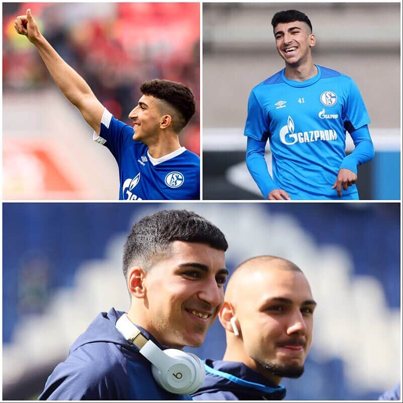 シャルケ04さんのインスタグラム写真 - (シャルケ04Instagram)「2️⃣0️⃣ years! 🙌🏽 Have a great birthday, @nassim1099! 🎉🎁 . . #Schalke #S04 #Birthday #BirthdayBoy #Knappen #Football #Soccer #🔵⚪️」6月20日 17時44分 - s04