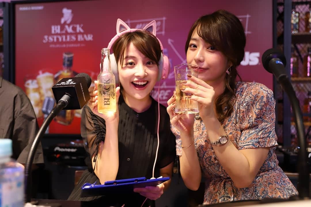 のインスタグラム：「オンエア写真集その①(2019/6/19) #utamaru #宇多丸 #日比麻音子 #宇垣美里 #rhymester #ブラックニッカ #BRUTUS #鹿山博康 #酒場一期一会 #公開生放送 #radiko #アフター6ジャンクション #ラジオ #radio」
