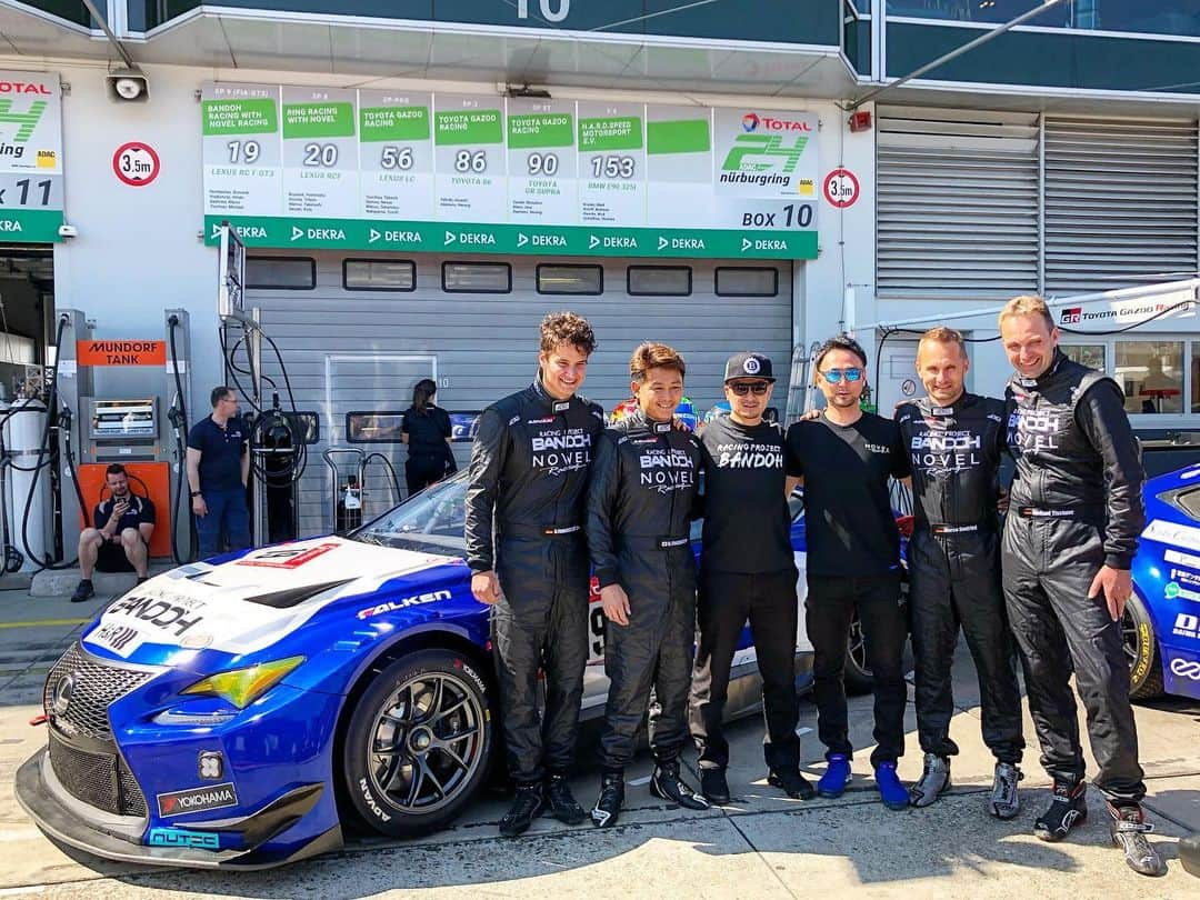 吉本大樹さんのインスタグラム写真 - (吉本大樹Instagram)「First practice session and first quali session(night) underway for 2019 #Nurburgring24h 今日からいよいよセッション開始です！🔥 #24hnbr #NOVEL @novel_japan  #RacingProjectBANDOH @bandoh_official  #RingRacing @ringracing  #TMG #YokohamaTires」6月20日 18時32分 - hiroyoshimoto