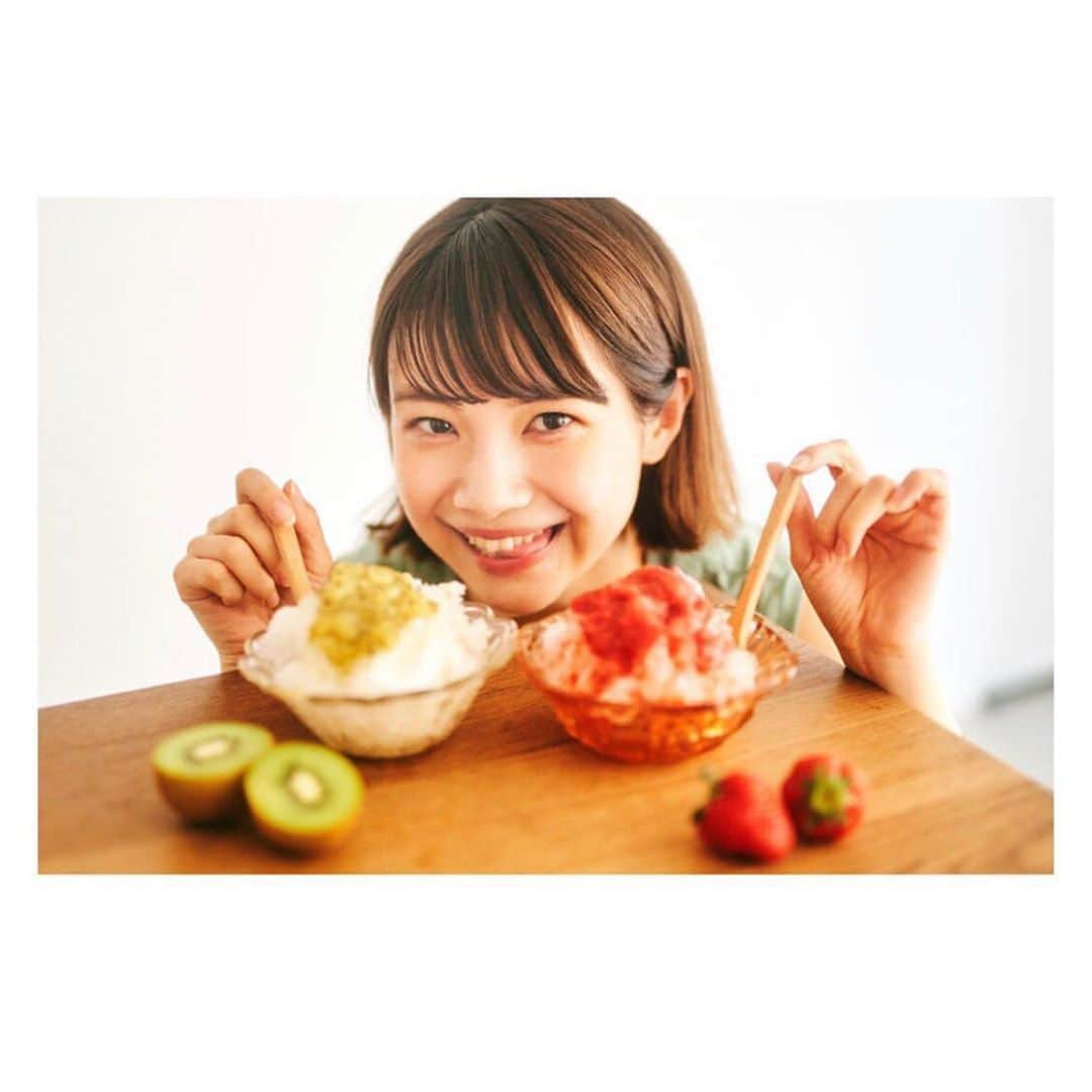 宮崎葉さんのインスタグラム写真 - (宮崎葉Instagram)「🍧🍓🥝🍊 @mina.magazine のかき氷企画 たのしいし、おいしいし、おいしいから、 おわってみたら4杯たべてました。 原料水なのでゼロカロリー！！！！！！！！！！！！ #mina」6月20日 18時40分 - you_miyazaki