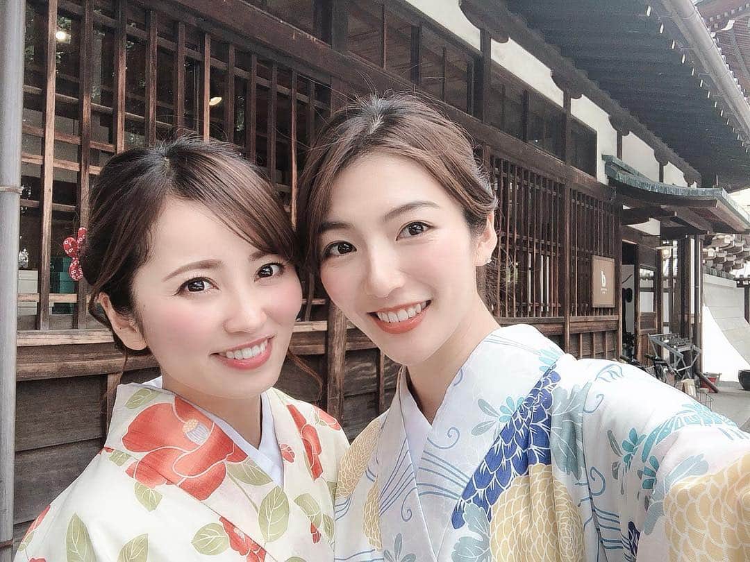 淡輪優希さんのインスタグラム写真 - (淡輪優希Instagram)「in #京都 🍵 なんでも話せる友達とまったりぶらぶら。これ以上の癒しはないね〜🥰 着物を着てホッとする感覚は日本人でよかったなーって。 #kimono #着物 #浴衣 #日本人 #japanese #kyoto #旅行 #ぶらり旅 #国内旅行 #japanesegirl」6月20日 19時28分 - yukitannowa