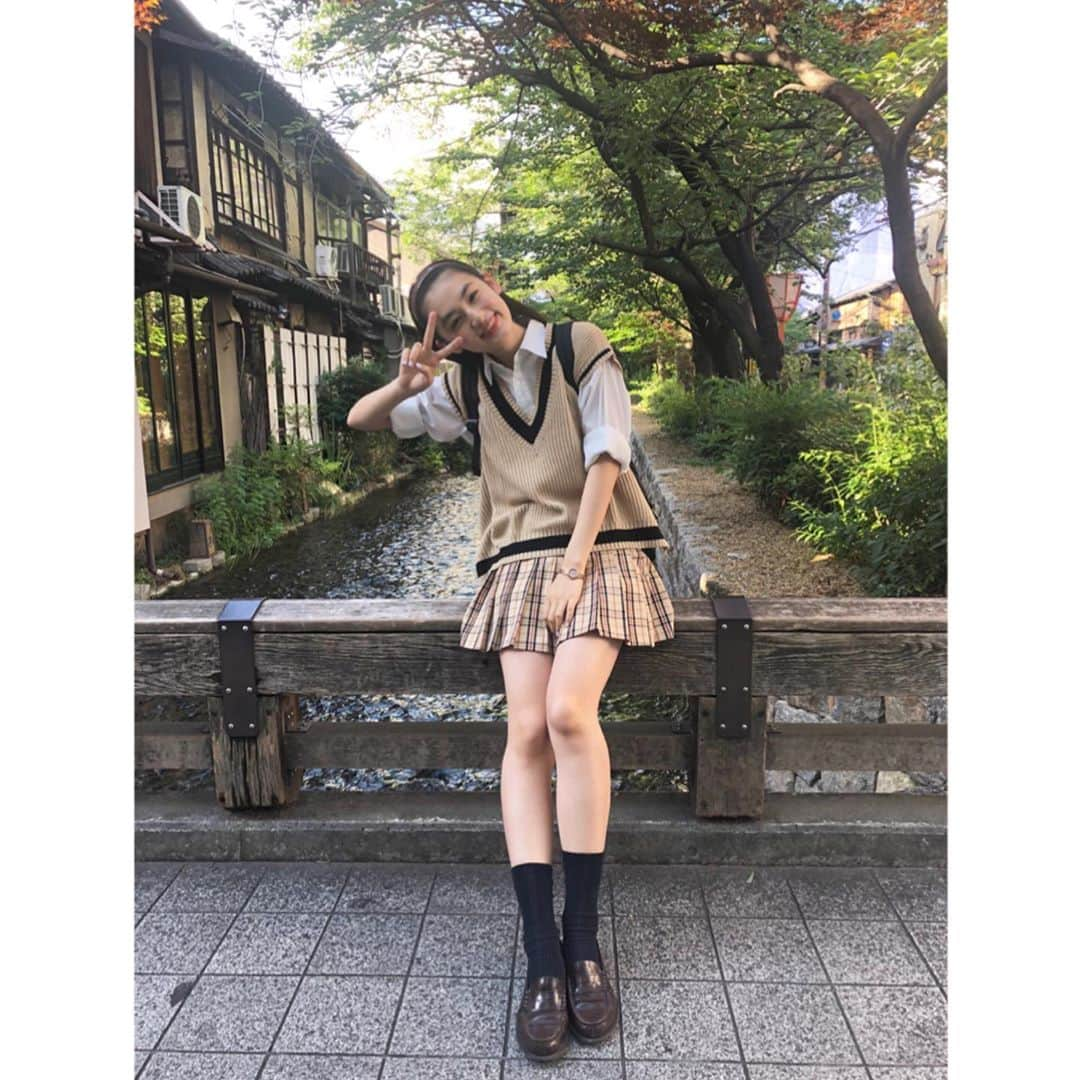 八木莉可子さんのインスタグラム写真 - (八木莉可子Instagram)「先週末、お母さんと 京都の町をぶらぶらしました。  色んなテストとかが 重なってて、 しばらく外に出れへんかったから すごく楽しかってん、。 ほんまに、すごく、すごく、、笑笑」6月20日 19時38分 - yagirikaco_official