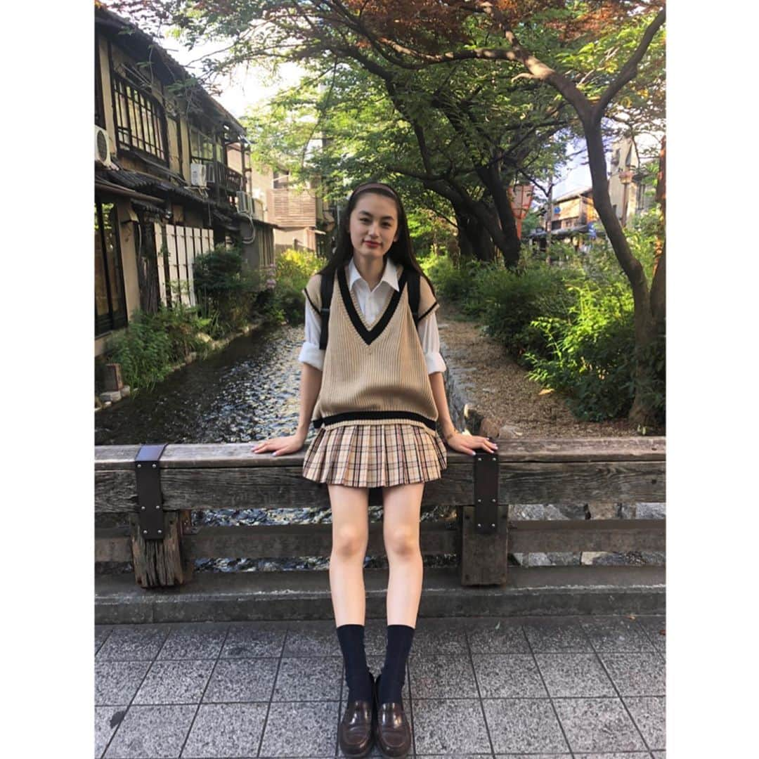 八木莉可子さんのインスタグラム写真 - (八木莉可子Instagram)「先週末、お母さんと 京都の町をぶらぶらしました。  色んなテストとかが 重なってて、 しばらく外に出れへんかったから すごく楽しかってん、。 ほんまに、すごく、すごく、、笑笑」6月20日 19時38分 - yagirikaco_official