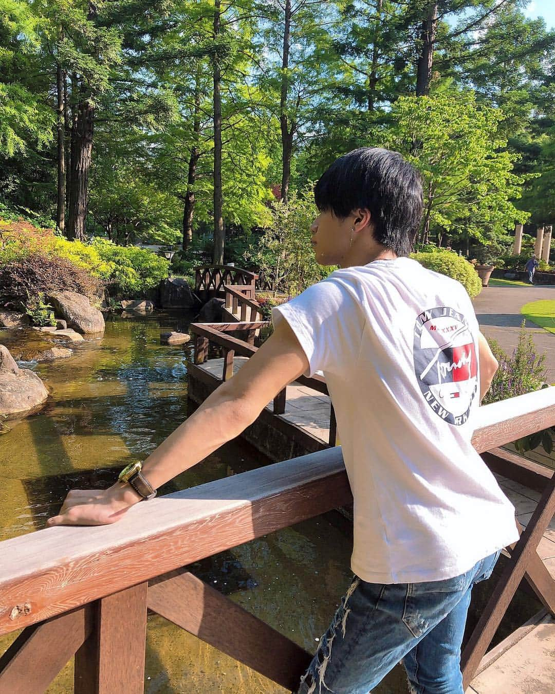 大谷悠哉さんのインスタグラム写真 - (大谷悠哉Instagram)「カバンもおいて、自然観🥺🥺𓁟  需要あり？  公式サイトで15%offディスカウントコード: s_410yuya 使えるよ！ 送料無料だよ！  公式オンラインストア http://gastonluga.com  #GastonLuga #ガストンルーガ #バックパック #自撮り #tiktok #tiktokjapan #followｍe #love  #loveyourself #instaguam  #fashion #Love #instagood 	#followme #selfie #instadaily 	#instalike  #日本 #JAPAN #photooftheday #tbt #follow #fun #ハイファイヴ #ハイファイ #HiFive #おしゃれさんと繋がりたい #名古屋」6月20日 20時08分 - s_410yuya