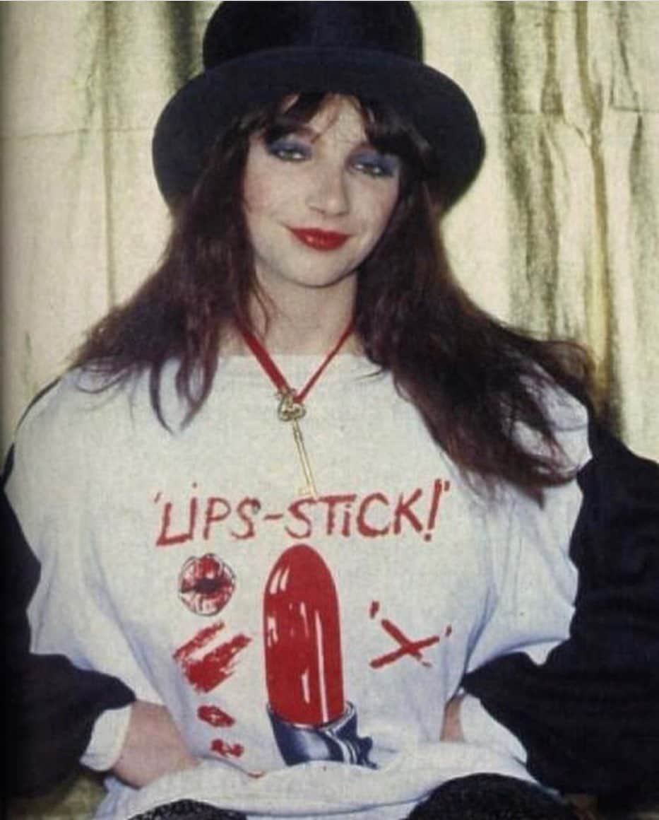のインスタグラム：「#RG @julystars ❤️🌹🖍 Kate ❤️ #katebush」