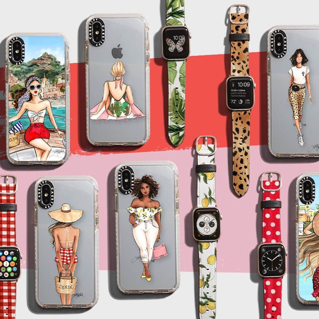 Holly Nicholsさんのインスタグラム写真 - (Holly NicholsInstagram)「It’s here! So excited to finally share my exclusive collection with @Casetify. 🌴☀️Inspired by the ultimate summer getaway, we’ve designed a colorful collection of cases and coordinating watch band straps to protect your tech and keep it looking fresh. You can get shopping at the link in my biography, and be sure to use code “Holly15” for 15% off! My favorite part of the collection is that it features a customizable case that allows you to select your hair color, skin tone, and add your name. Stay tuned for more glimpses of the collection. Happy shopping! ***LINK IN BIO*** #HollyNicholsXCasetify #Casetify #hnicholsillustration #fashionillustration #fashiondrawing」6月20日 21時00分 - hnicholsillustration