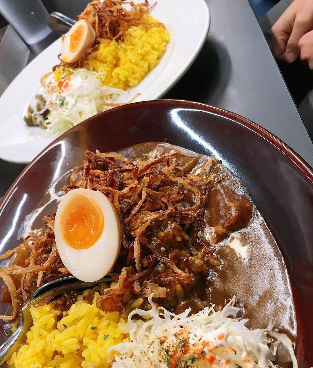 前田美順さんのインスタグラム写真 - (前田美順Instagram)「カレー、いや、カリー🍛  #新宿カレー #神保町カレー #経堂カレー #カリー  んまい、最高」6月20日 22時21分 - miyukimaeda_badminton