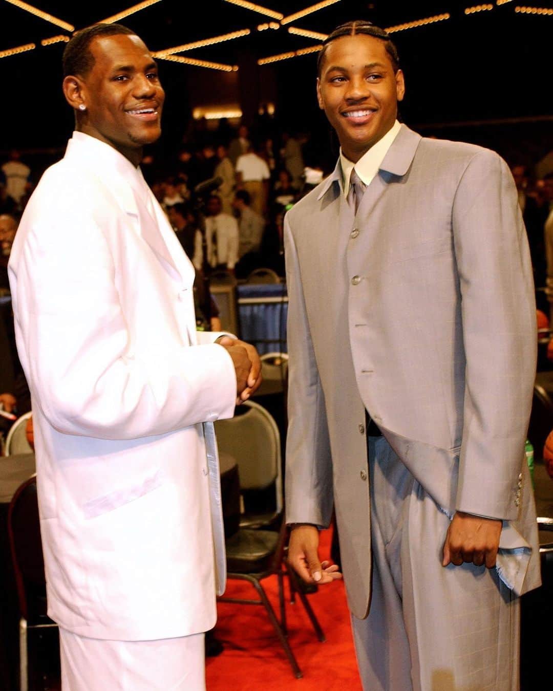 GQさんのインスタグラム写真 - (GQInstagram)「#YourMorningShot: A collection of classic #NBADraft fits, featuring @kingjames, @carmeloanthony, @jharden13, @stephencurry30, & more.」6月20日 22時41分 - gq