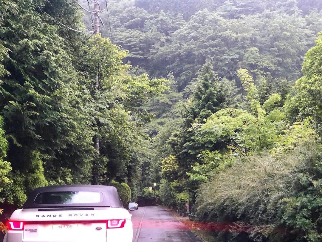 のインスタグラム：「実は箱根に土地を買いまして。 今年の冬からは葉山と箱根のデュアルライフになりそうです😎 ・ 箱根は0から好きなお家をデザインしてもらい建てるという、いつかやってみたい夢だったことが実現✨ ・ 都会と田舎のデュアルライフをしている人は増えましたが、海と山（温泉！）のデュアルライフはなかなかレアでしょ♨️ ・ 葉山移住を決める前、葉山に住んだらどんなかな？をイメージしてちょこちょこ都内から葉山に通ってましたが、最近は箱根にちょこちょこ通ってます。 ・ 直感でいいと思って即決した土地だったから楽しみ♡ 更にクリエイティブに生きられそう😆 ・ #creativelife #creative #creatyourlife #lifestyle #duallife #hakone #箱根 #温泉 #新緑 #山 #森 #自然薯 #源泉掛け流し #mycar #evoque」
