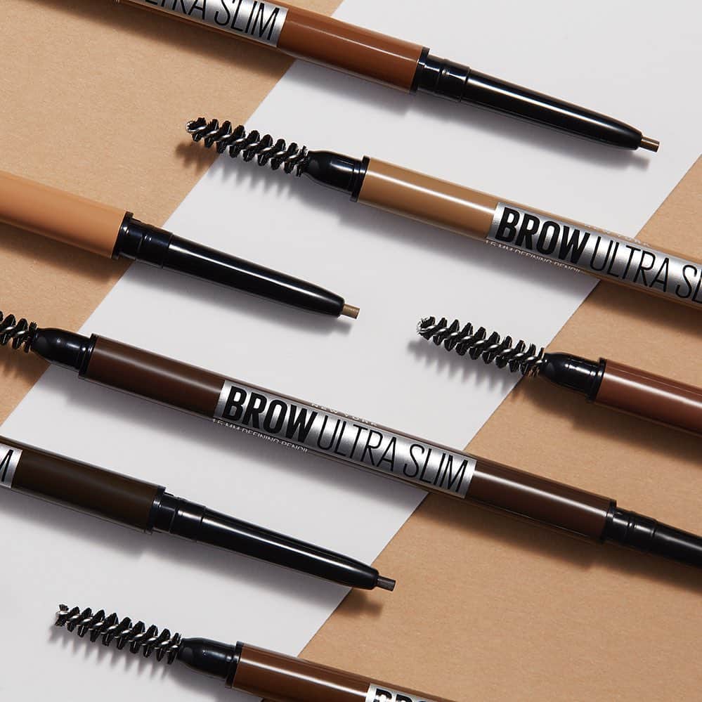 Maybelline New Yorkさんのインスタグラム写真 - (Maybelline New YorkInstagram)「The NEW brow ultra slim has everything you need for your best brow look: •Precision tip for hair-like strokes •Smooth formula with no color streaks •Break resistant pencil •Built-in spoolie brush •Six shades ranging from light blonde to black brown Tap to shop now! #mnybrows #browultraslim」6月20日 22時43分 - maybelline